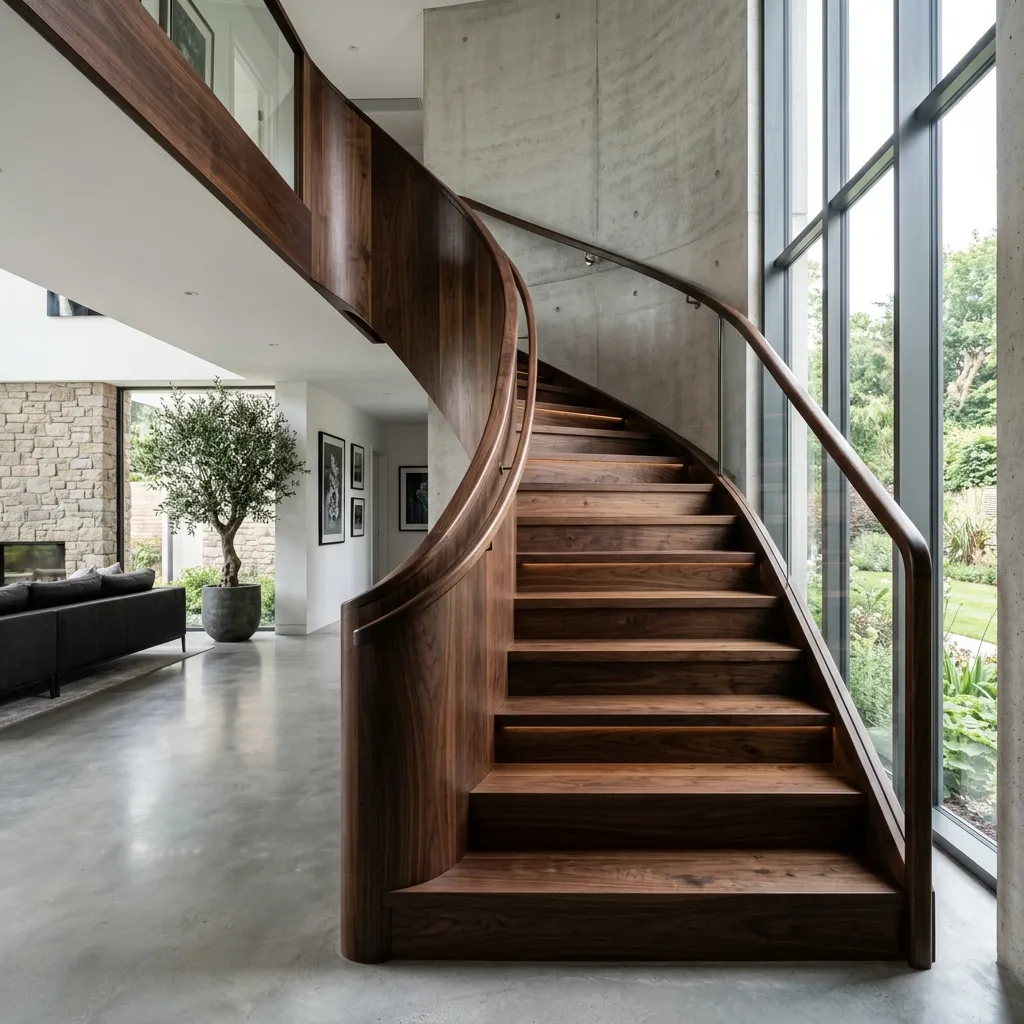 Hardwood Stairs