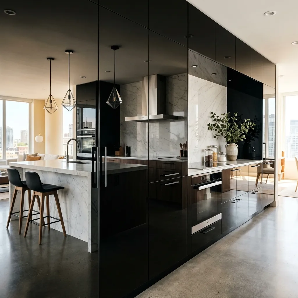High Gloss Reflective Surface