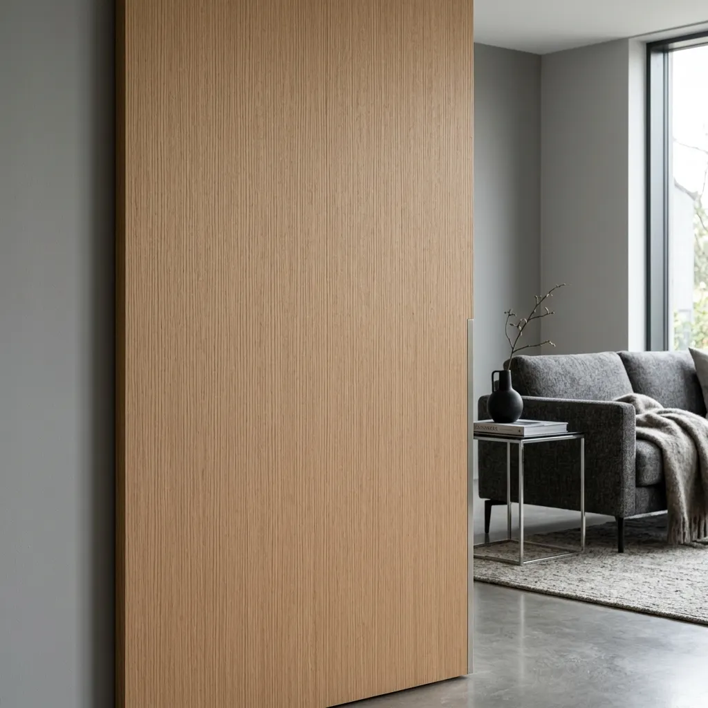 Reconstituted Linear Wood Grain Veneer